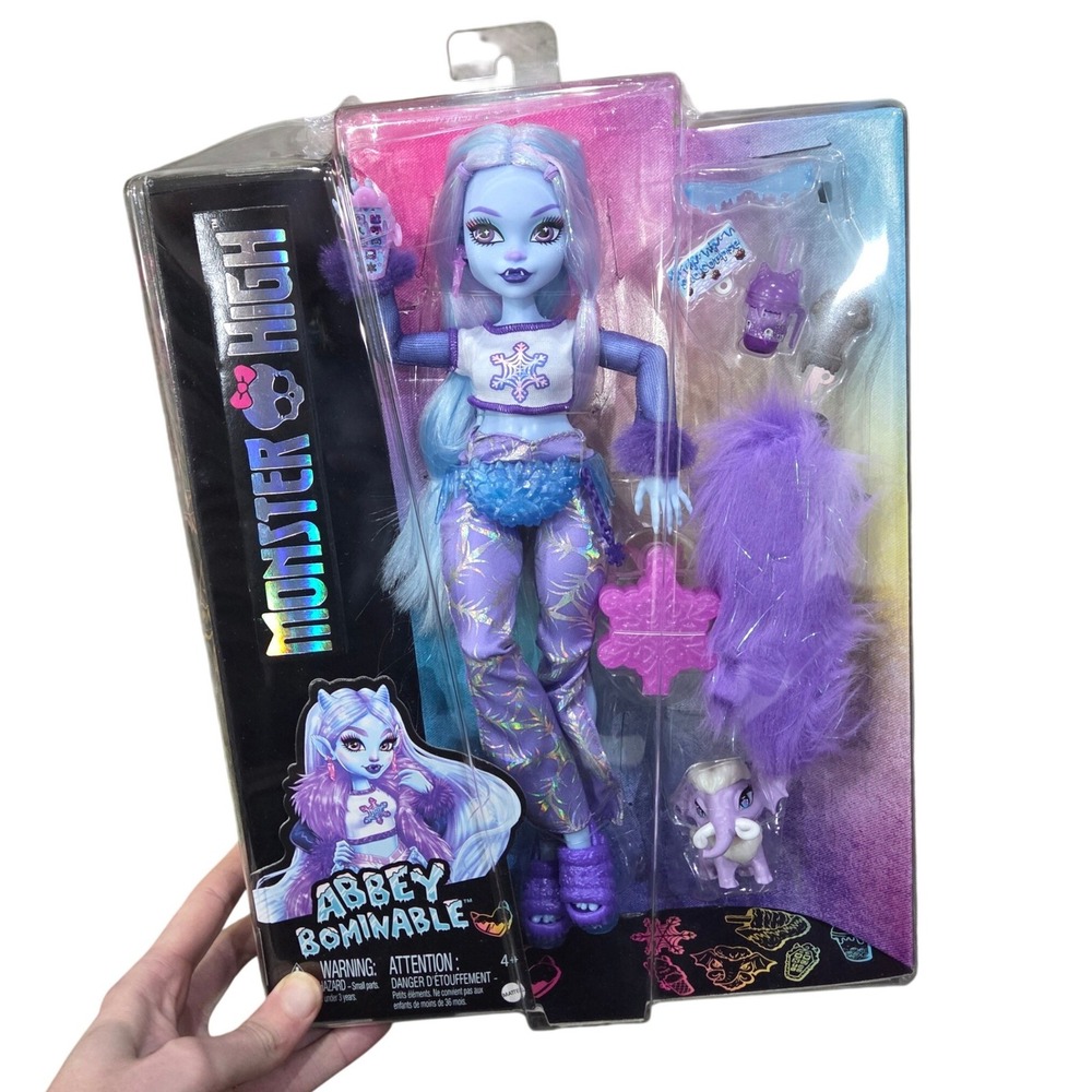 Monster High Abbey Bominable Gen 3 Doll New in Box Collectible